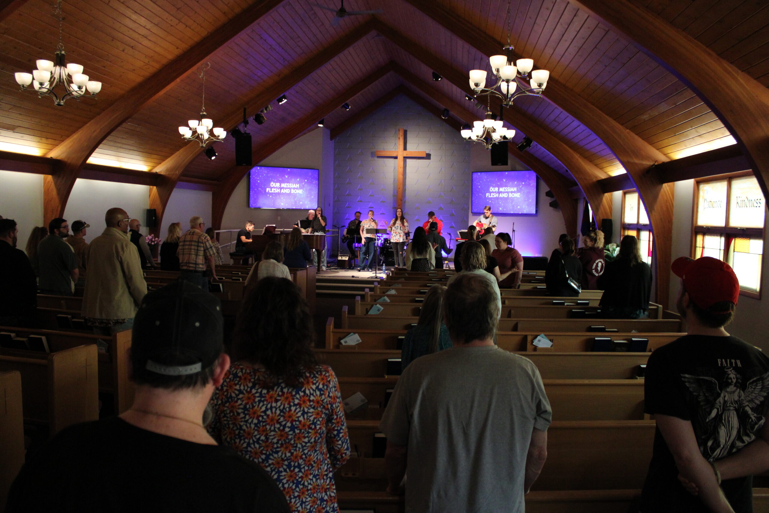 Riverview Church sanctuary rear view